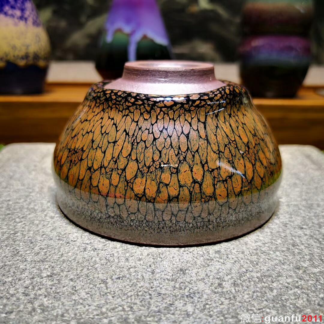 學(xué)院派大師-陳其富 精品黃鷓鴣：口徑8.8*9.2*5.2