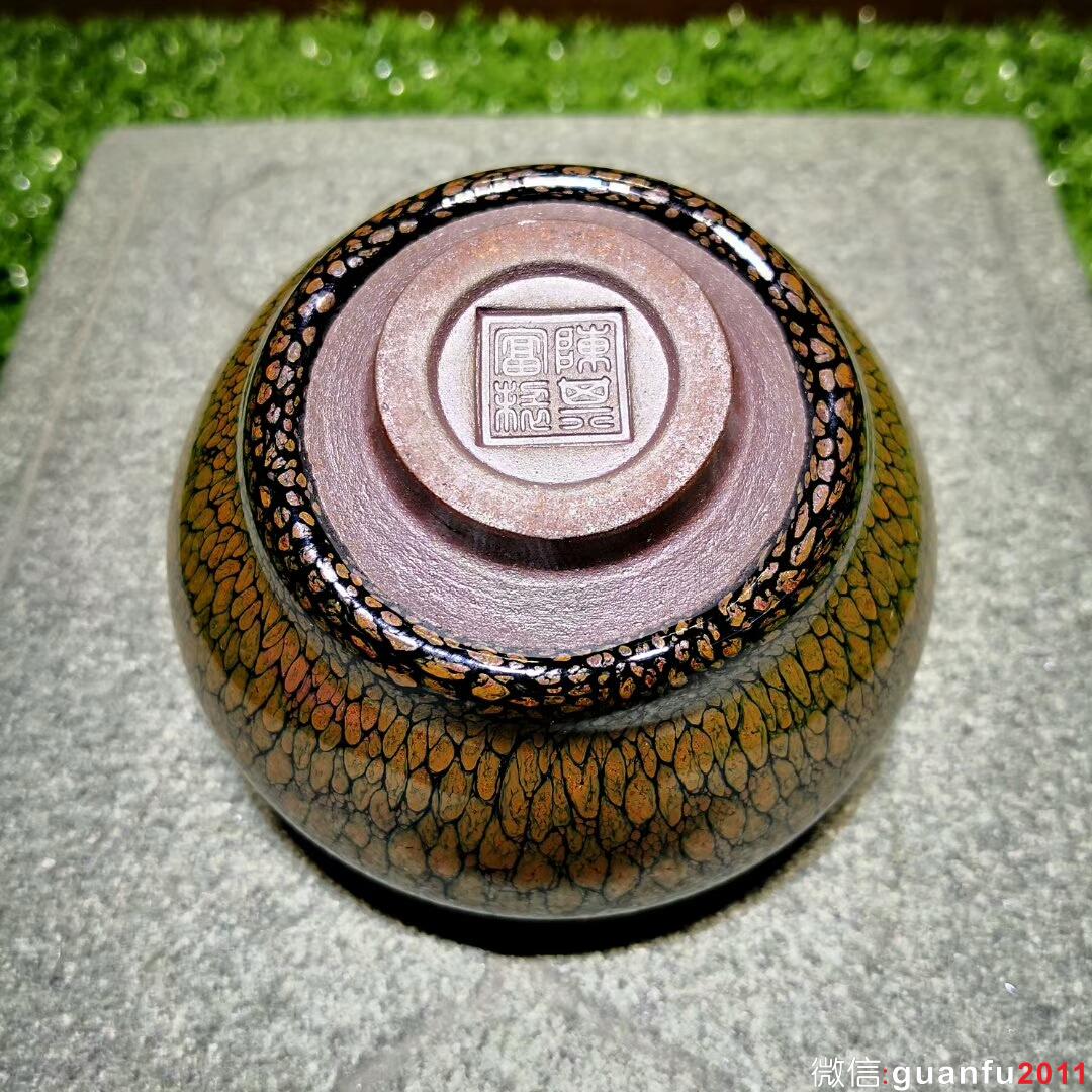 學(xué)院派大師-陳其富 精品黃鷓鴣：口徑8.8*9.2*5.2