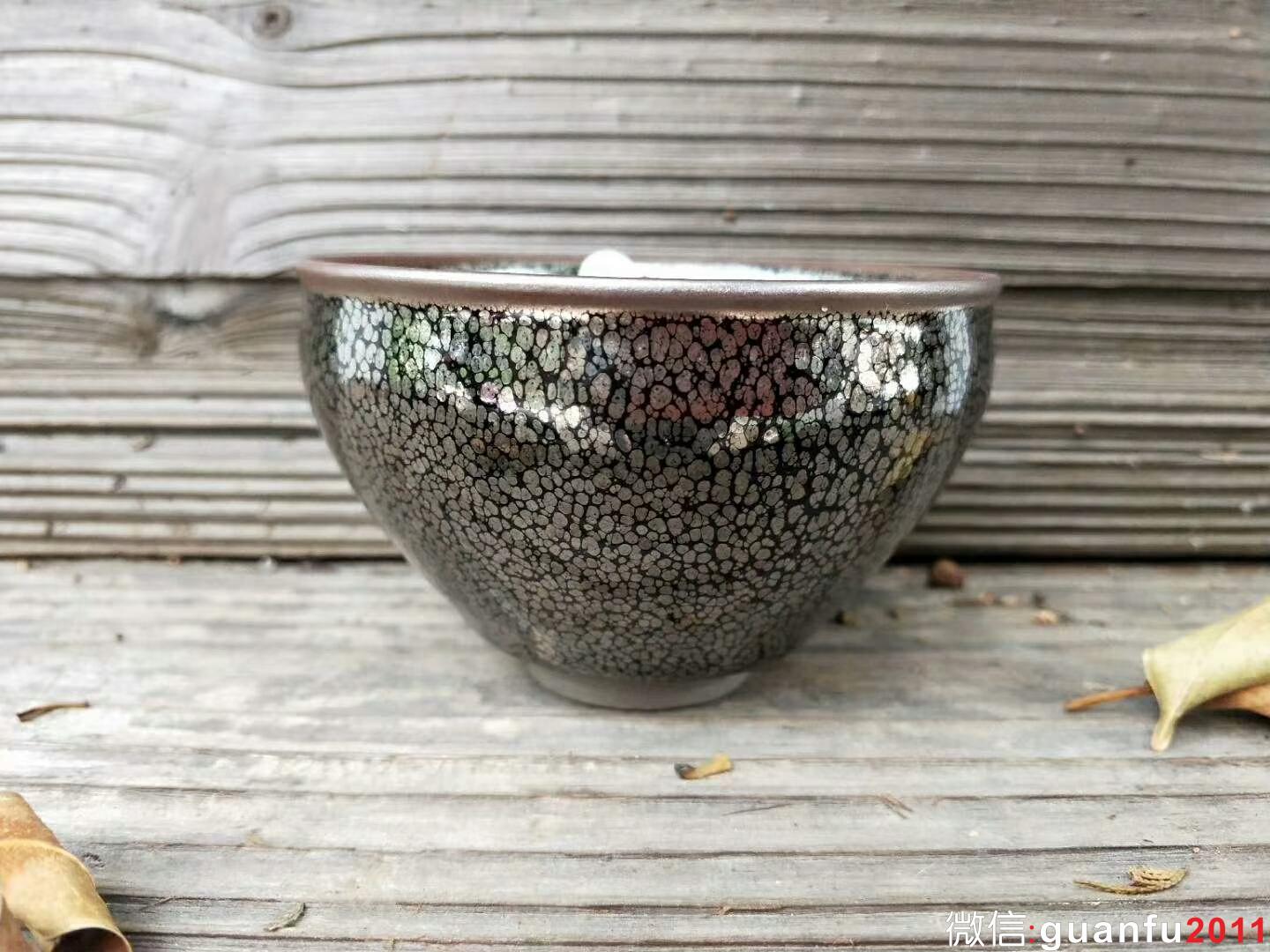 陳慧敏老師 傳統(tǒng)油滴盞：口徑9*5.5