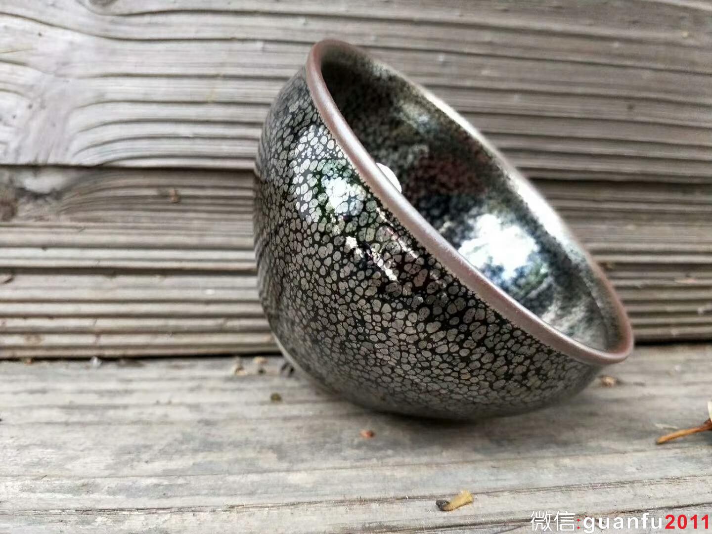 陳慧敏老師 傳統(tǒng)油滴盞：口徑9*5.5