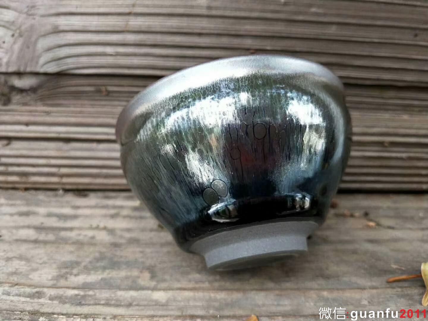 吳立主 精品曜變盞：口徑8*5