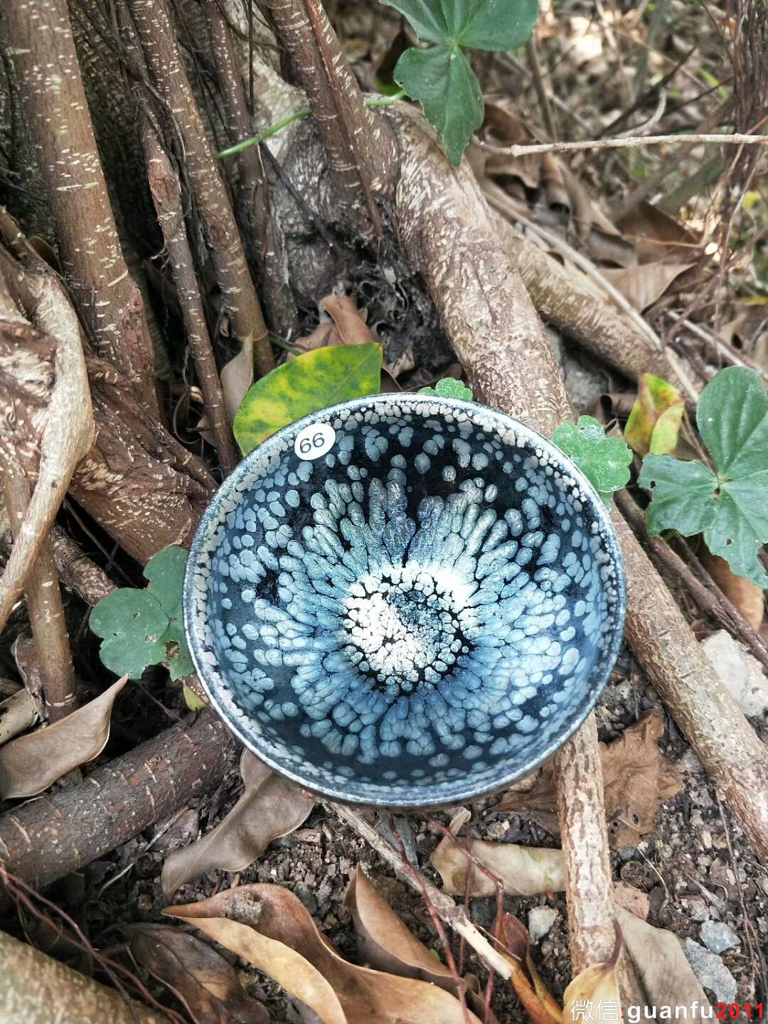 杜祥斌老師 全手工油滴盞：口徑9*5