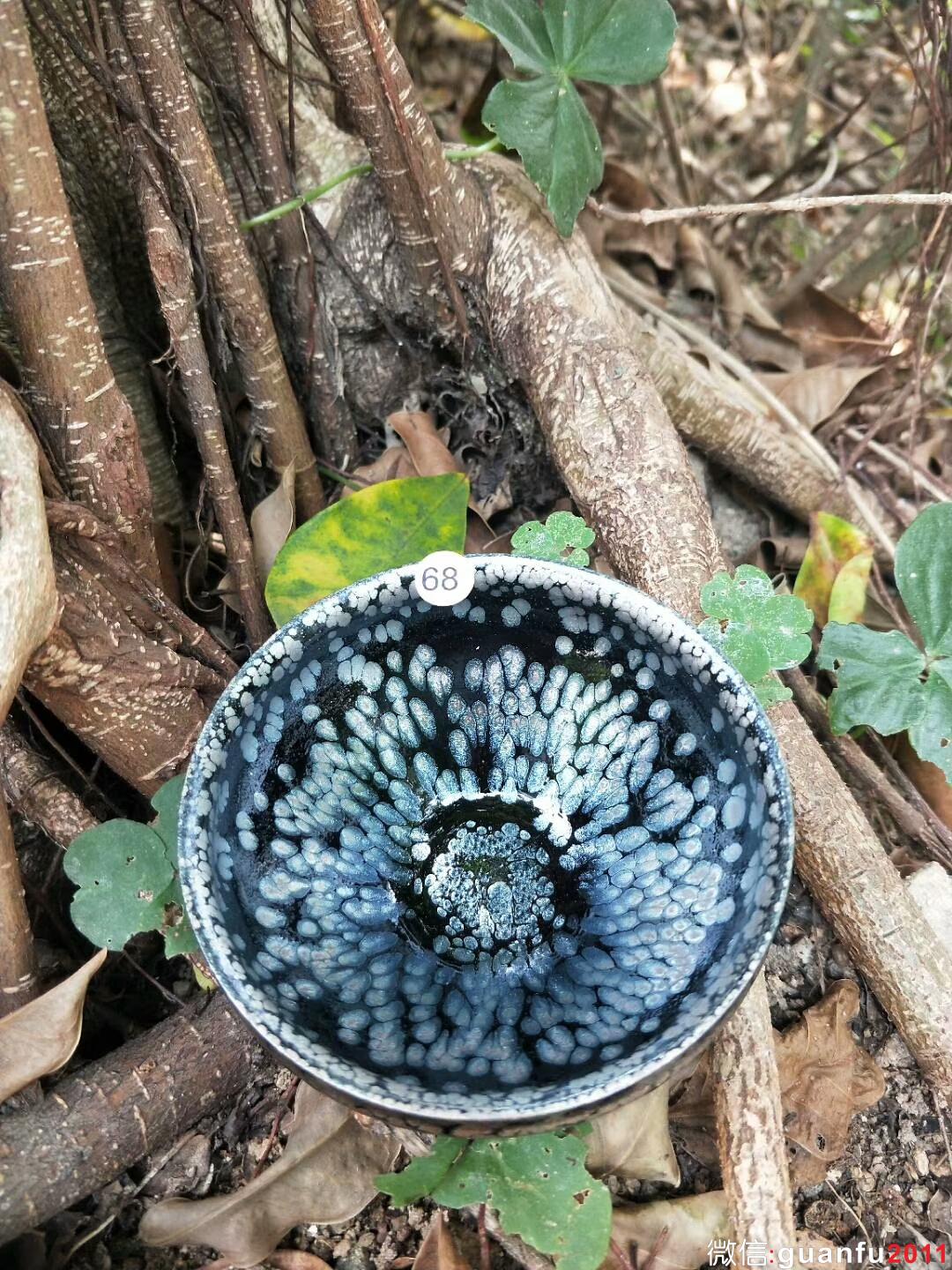 杜祥斌老師 全手工油滴盞：口徑9*5