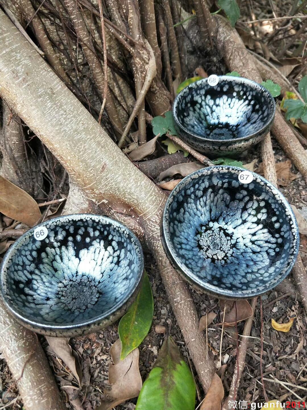 杜祥斌老師 全手工油滴盞：口徑9*5