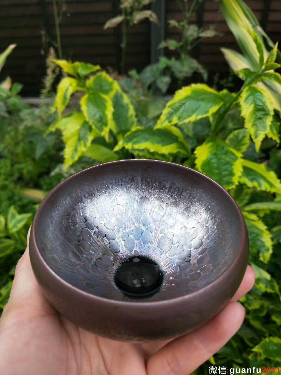 鄭勇“虹彩”：口徑8.5*5.5