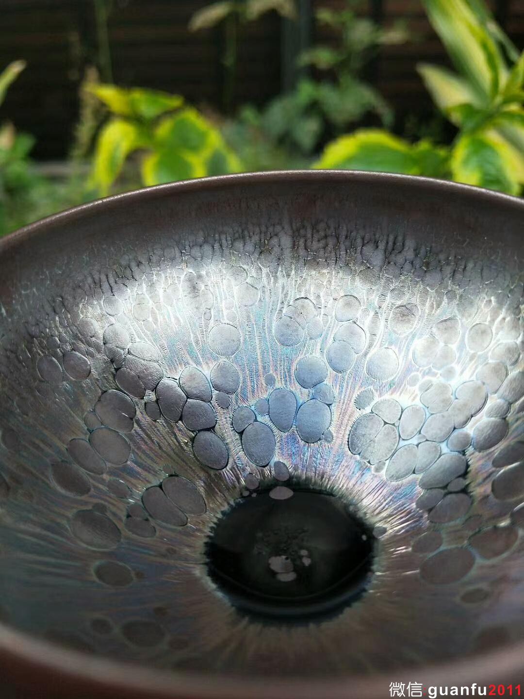 鄭勇“虹彩”：口徑8.5*5.5