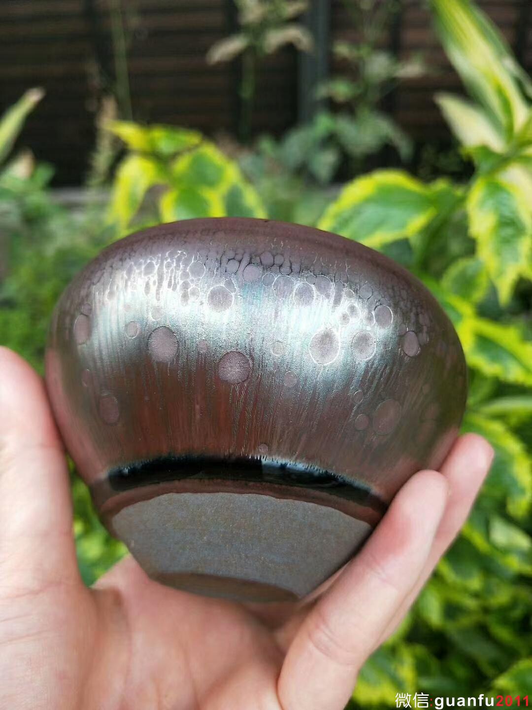 鄭勇“虹彩”：口徑8.5*5.5