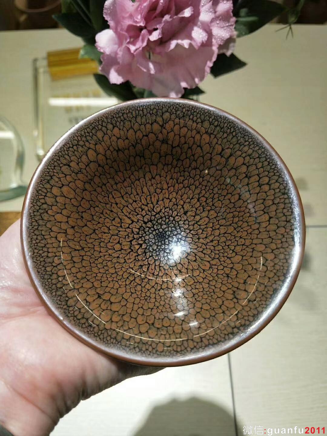 陳大鵬老師“鷓鴣斑”：口徑10.5*4.5