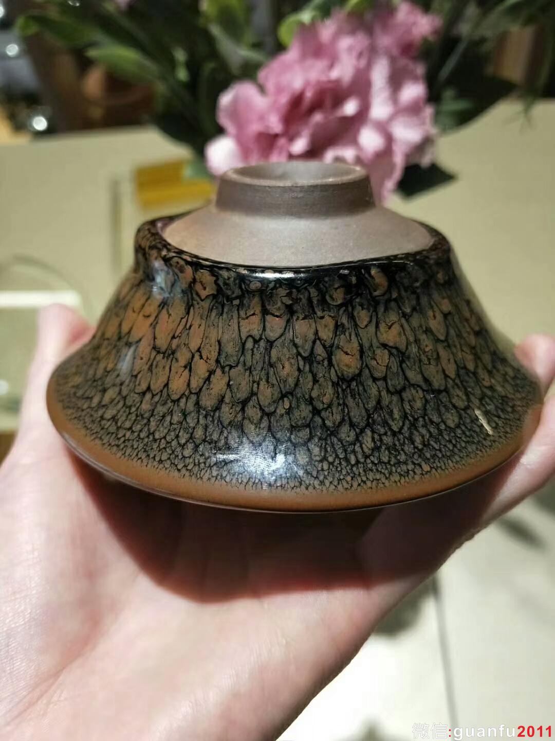 陳大鵬老師“鷓鴣斑”：口徑10.5*4.5