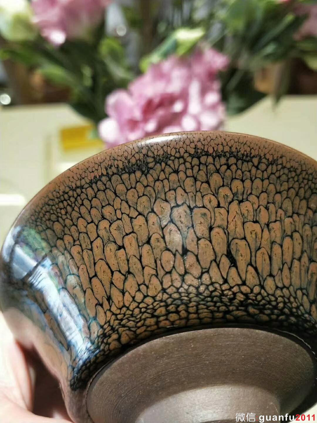 陳大鵬老師“鷓鴣斑”：口徑10.5*4.5