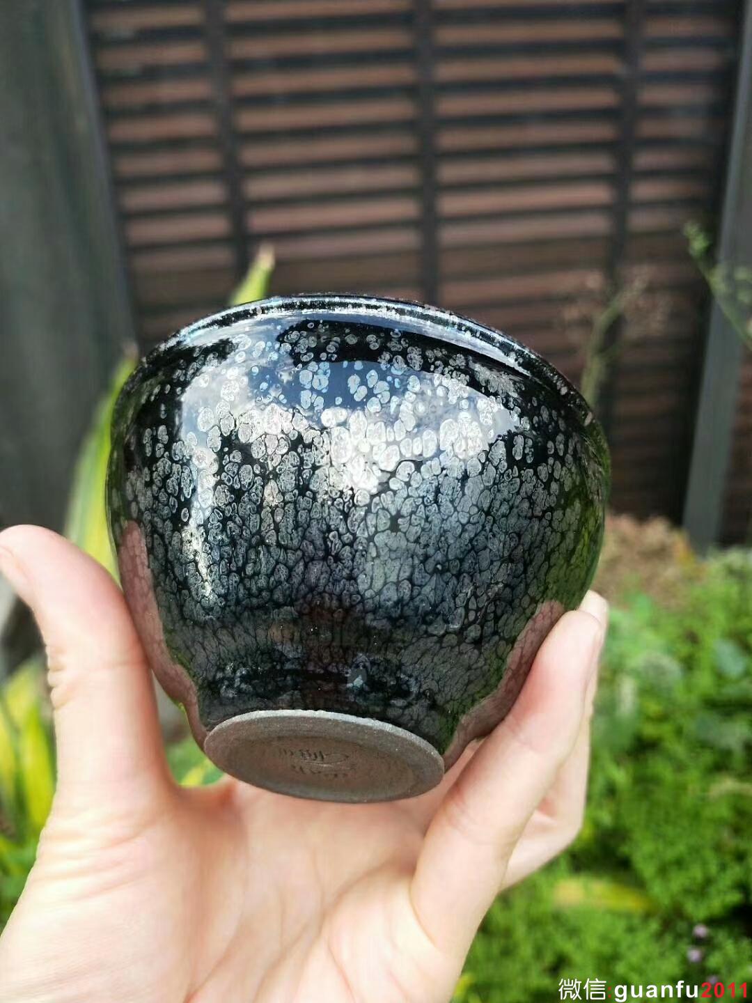 陳春華老師“黑釉銀斑”