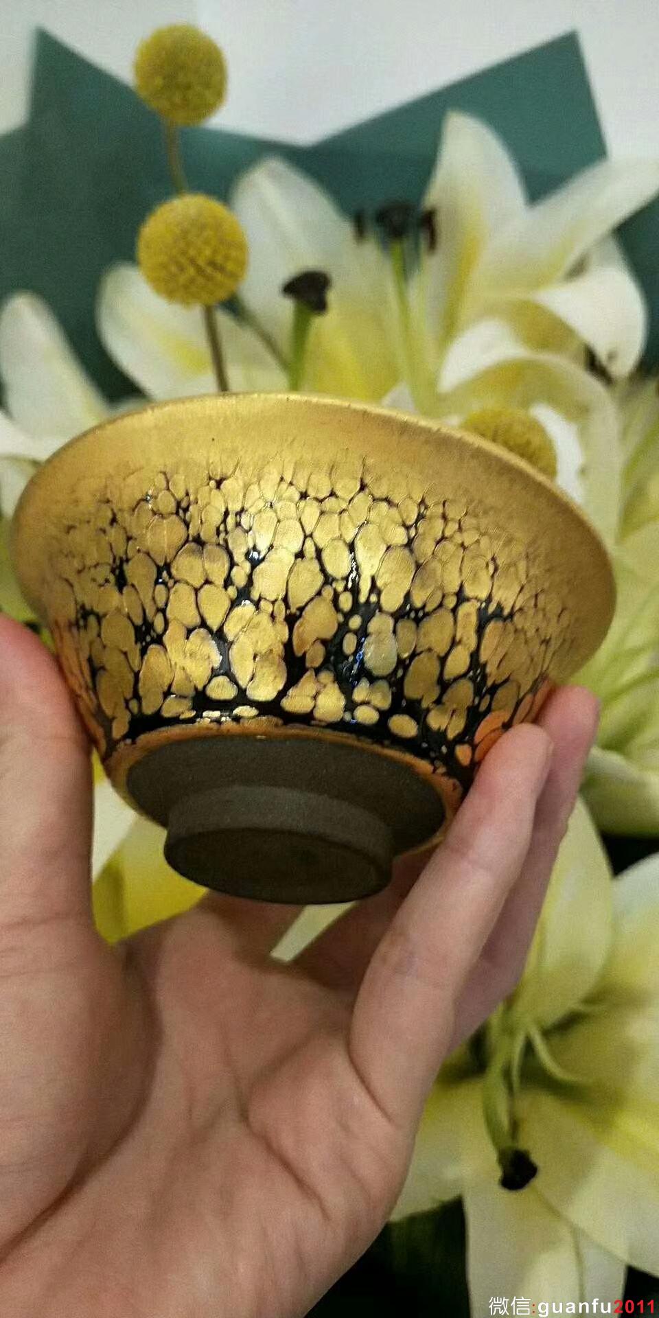 范澤鋒老師 金油滴盞：口徑9