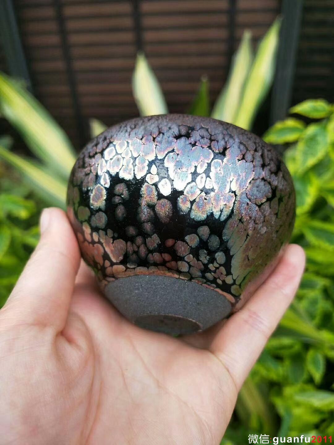 “飛惺”紫金盞：口徑7.5*5