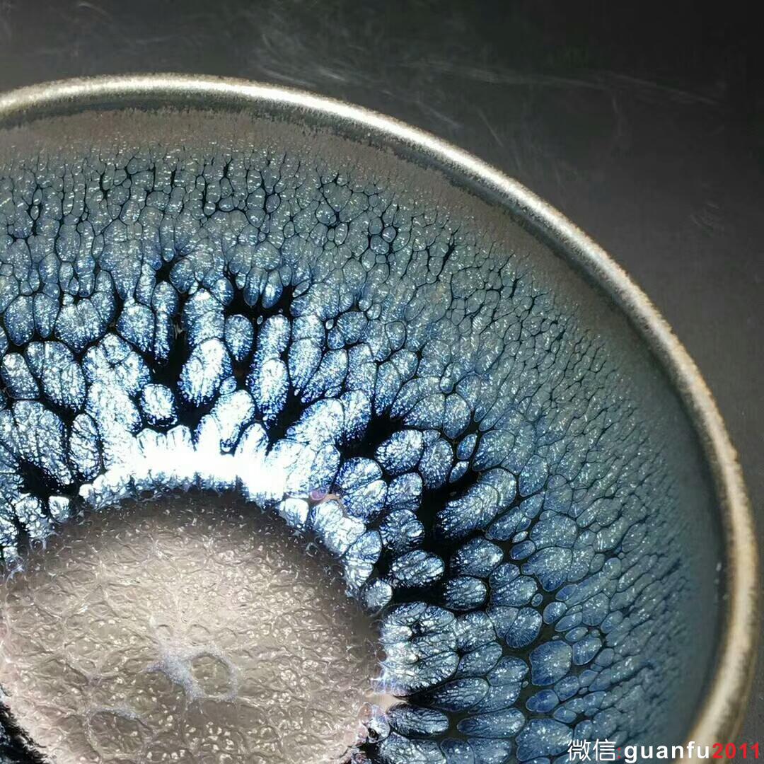 省級大師-闕梅嬌老師 油滴盞：口徑7.8*8.6*5.1