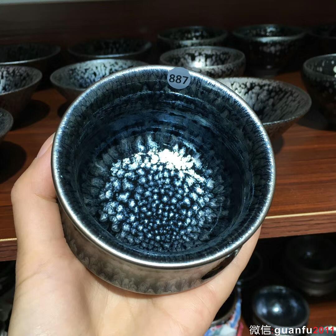 連宏達(dá)老師 百花竹節(jié)杯：口徑8.5*5.8