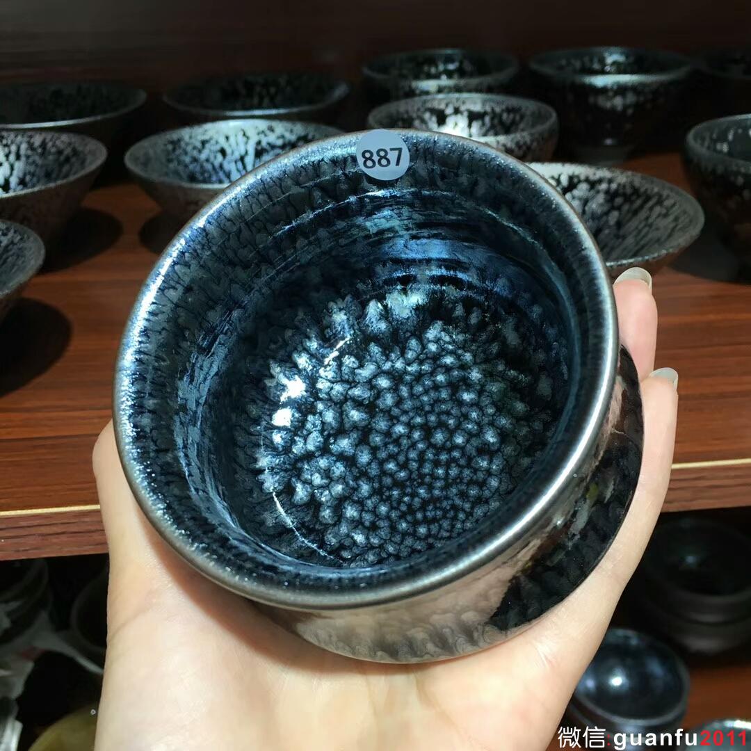 連宏達(dá)老師 百花竹節(jié)杯：口徑8.5*5.8