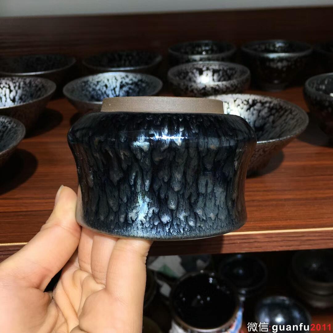 連宏達(dá)老師 百花竹節(jié)杯：口徑8.5*5.8