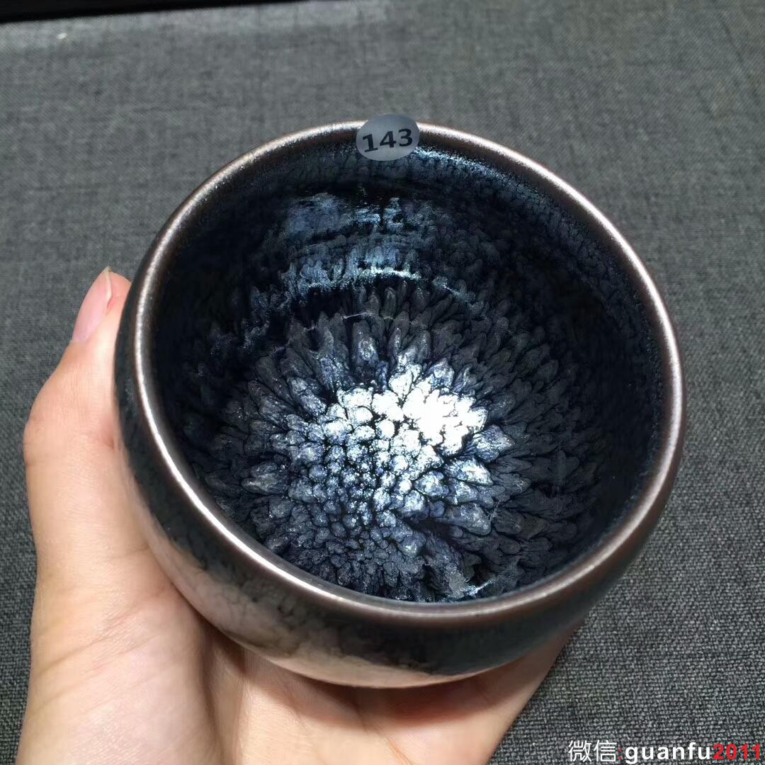 連宏達老師 百花直口禪定杯：口徑7.8*6.3