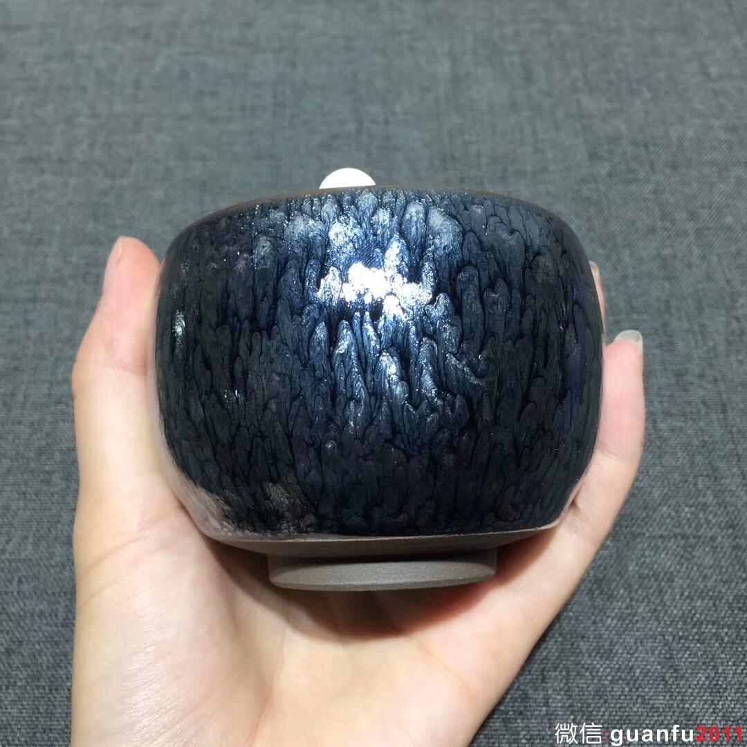 連宏達老師 百花直口禪定杯：口徑7.8*6.3