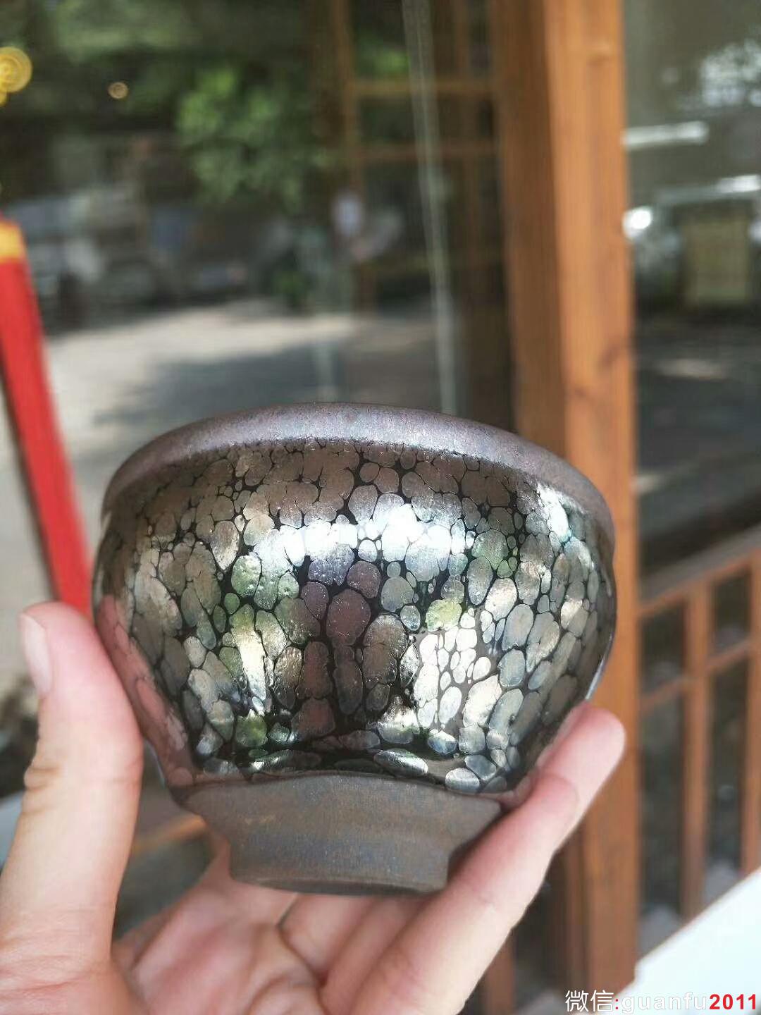 范永壽老師 銀滴束口盞：口徑8.5*5.5