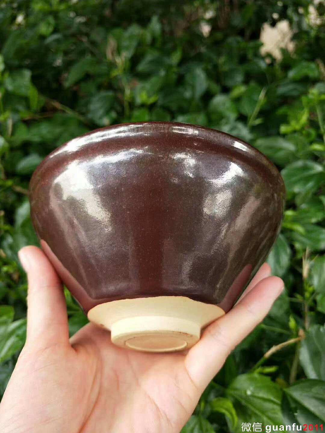 國(guó)家級(jí)大師-孫建興 雙木葉盞：口徑12*7