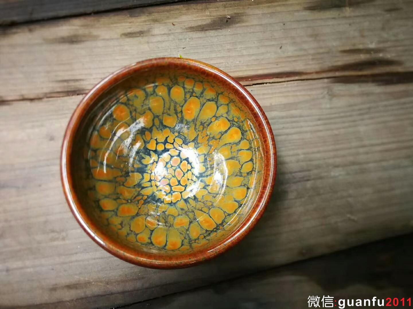 孫福昆 鷓鴣斑：口徑8.3*4.8