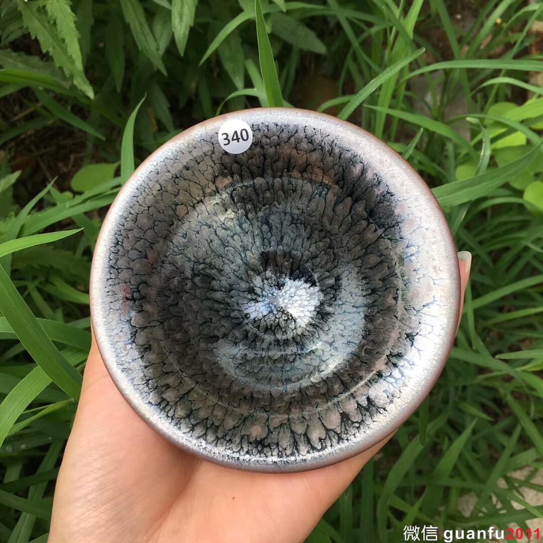 連宏達(dá)老師 百花撇口盞：口徑10.5*5