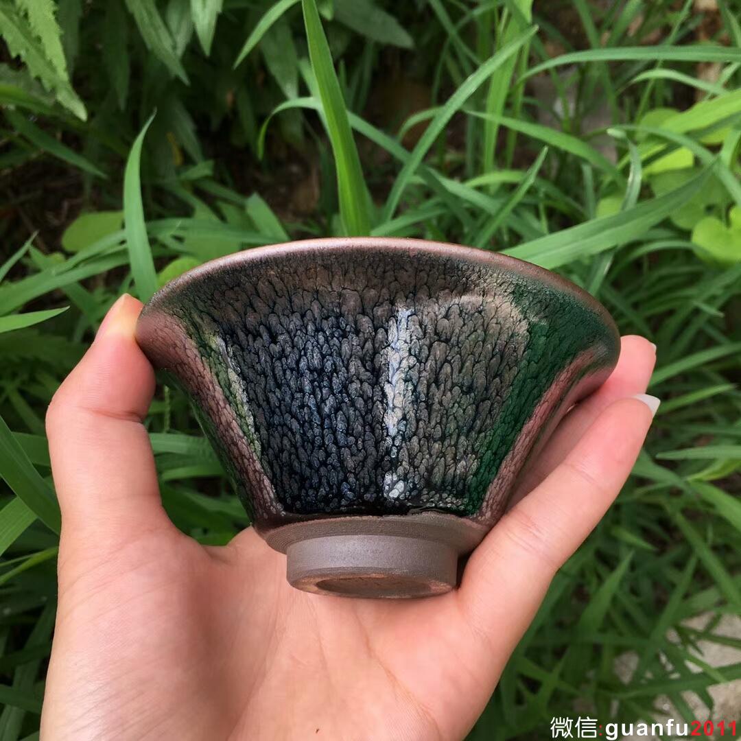 連宏達(dá)老師 百花撇口盞：口徑10.5*5