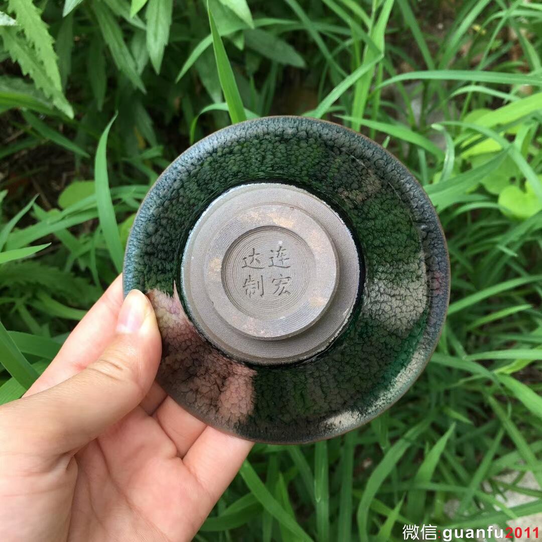 連宏達(dá)老師 百花撇口盞：口徑10.5*5