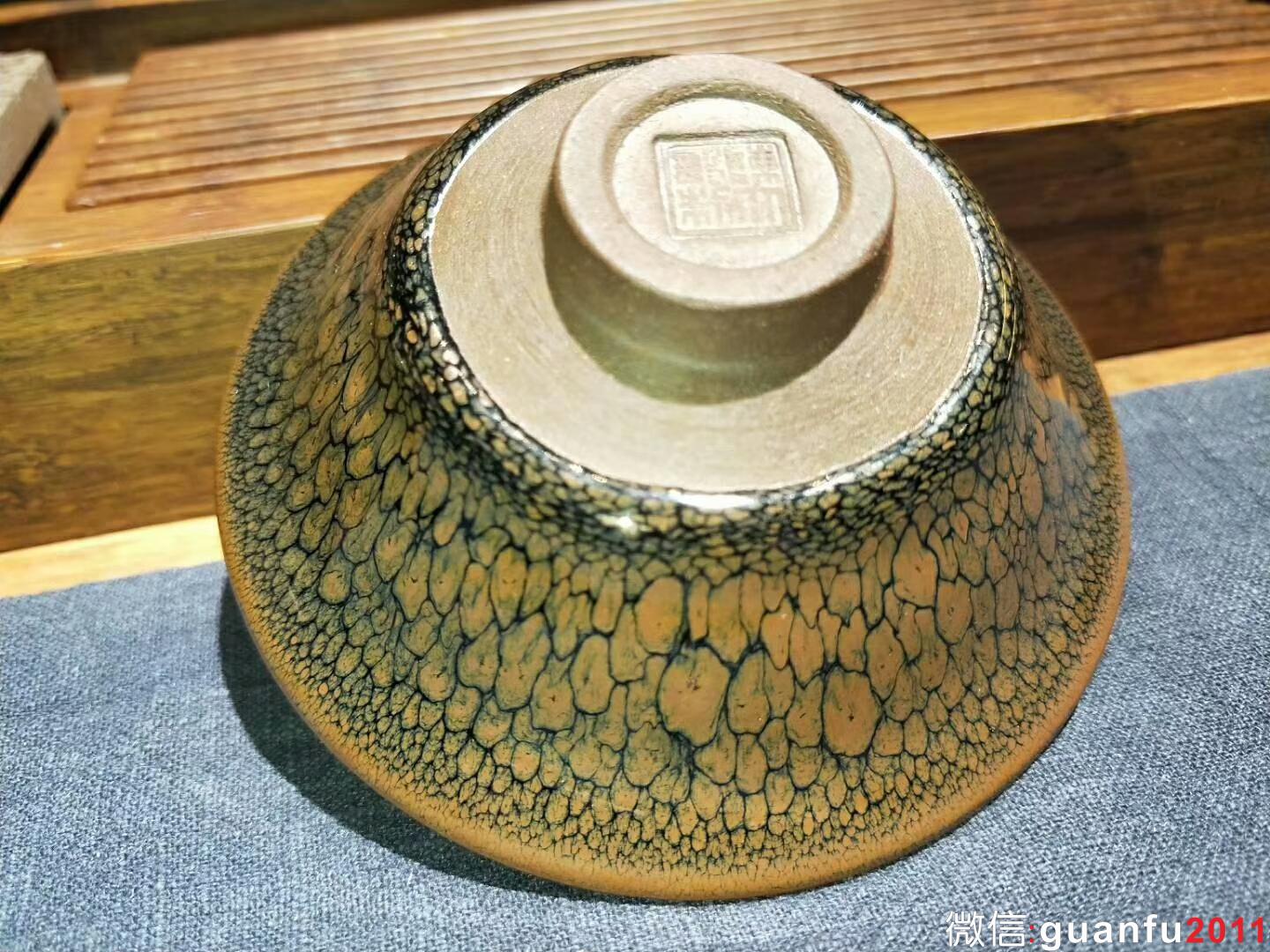 陳大鵬老師 鷓鴣斑：口徑10.5