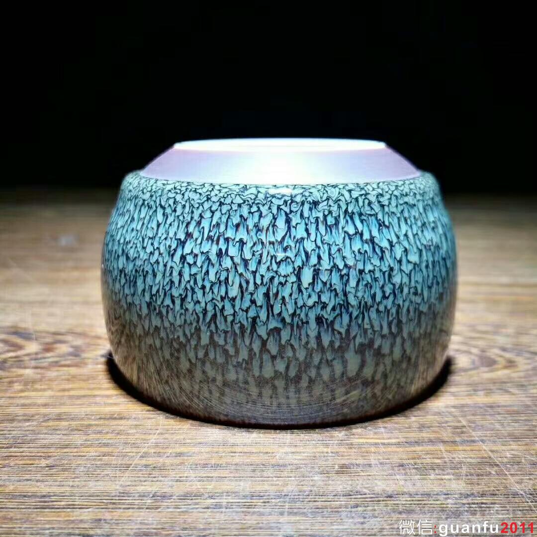 范澤鋒大師 精品天目盞：口徑8.5*9*5.6