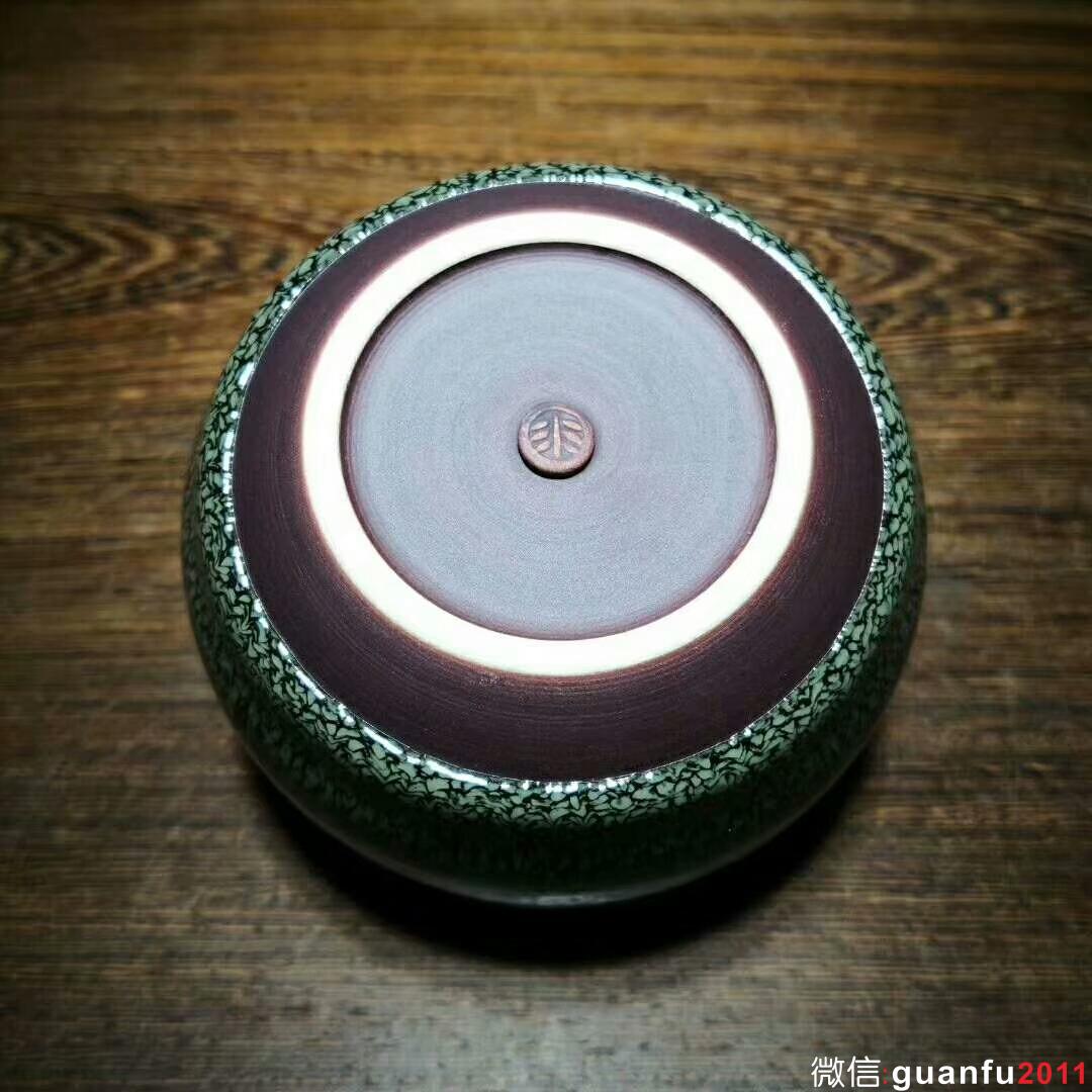 范澤鋒大師 精品天目盞：口徑8.5*9*5.6