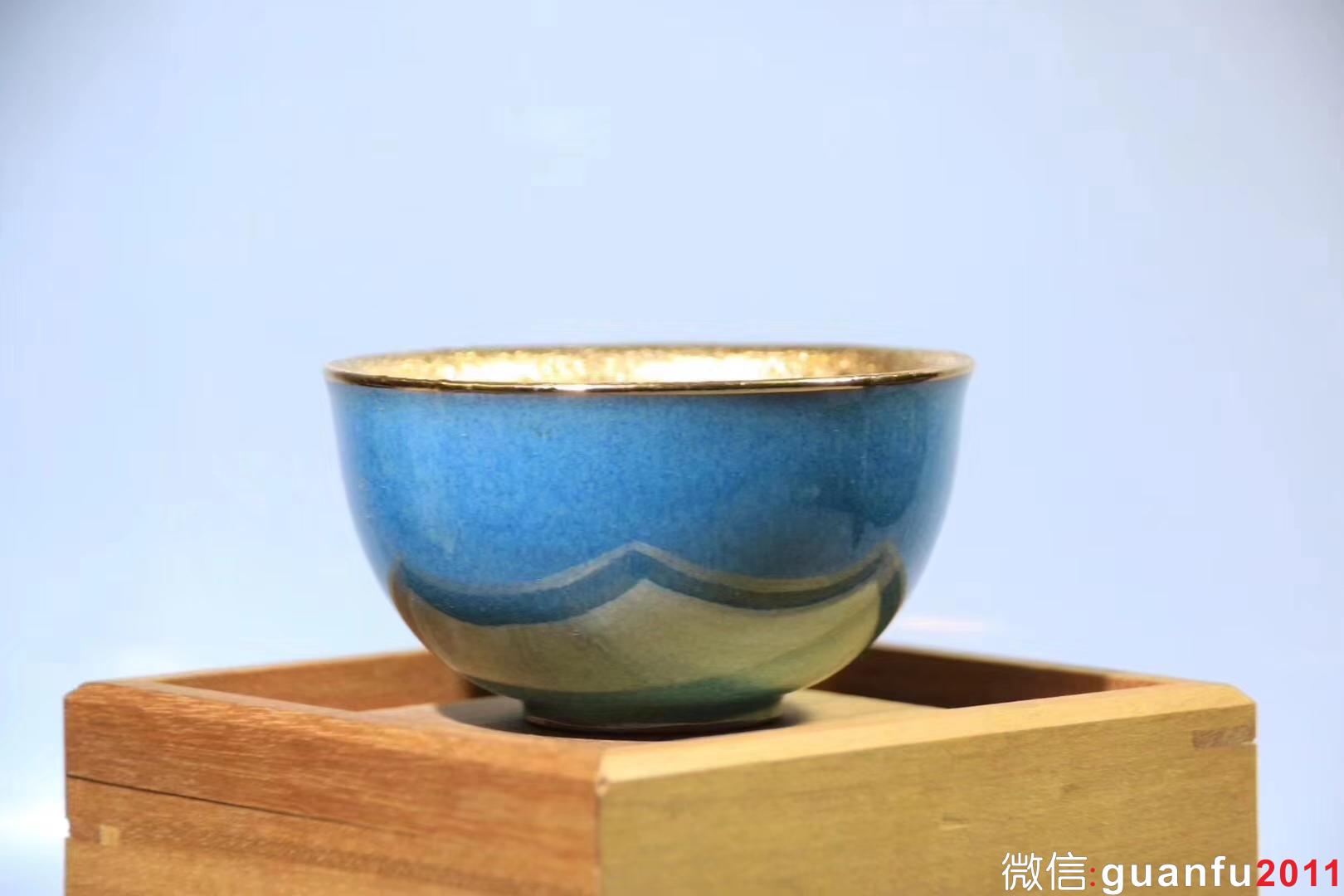 葛記·高級工藝美術師： 葛昊翔老師作品： 藍寶石金杯