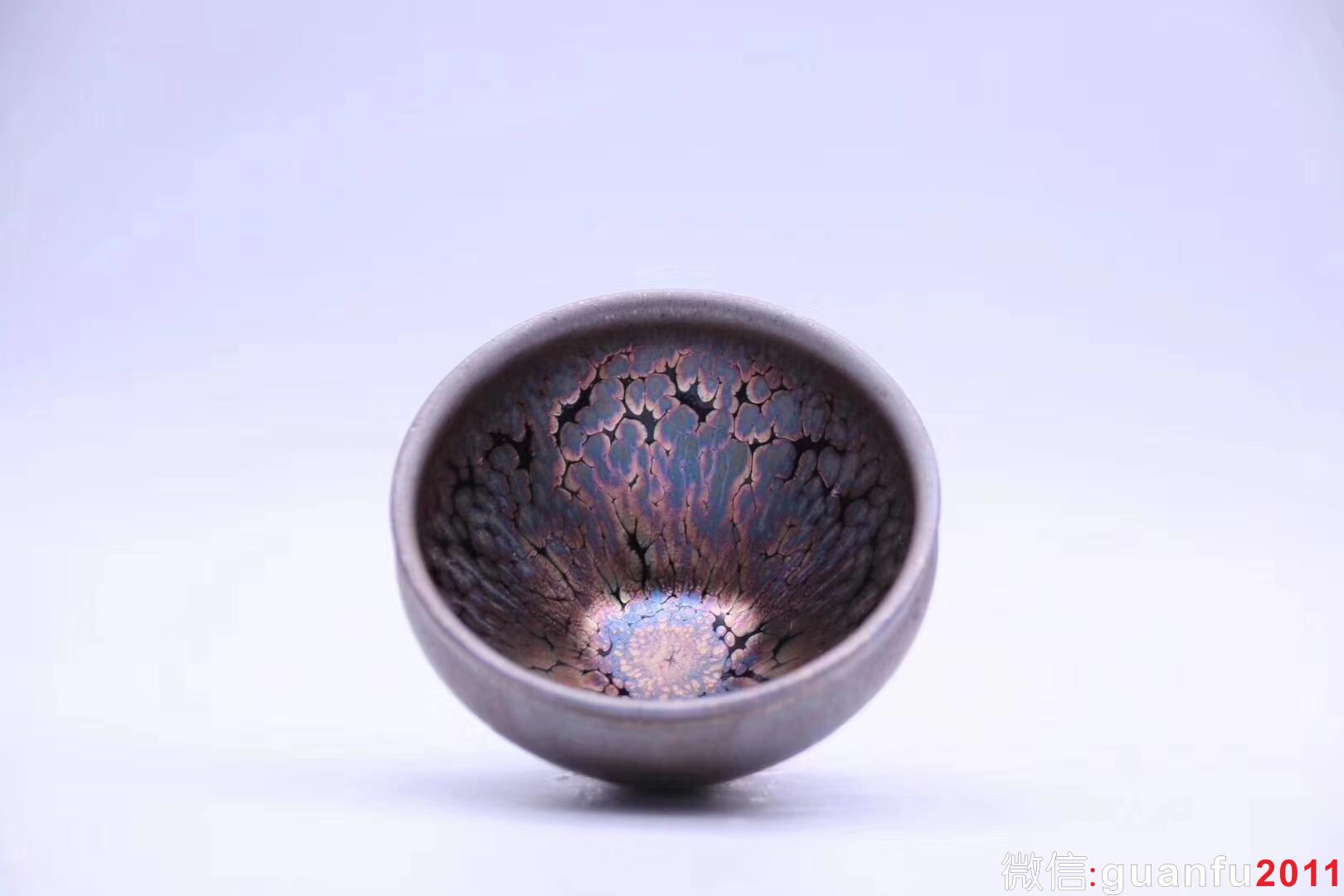 「飛惺」 紫金鷓鴣斑 8 x 5.2 cm 極品