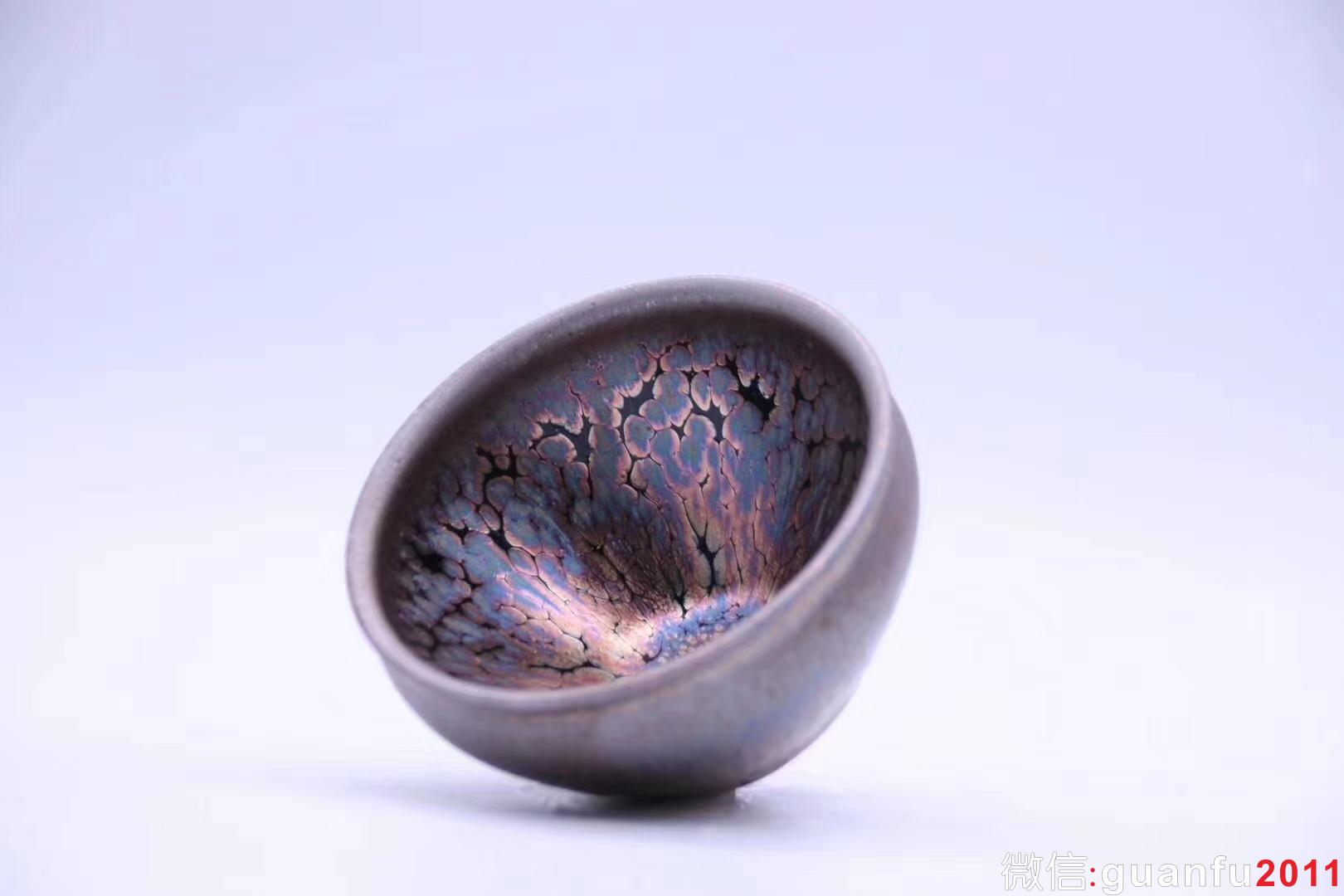 「飛惺」 紫金鷓鴣斑 8 x 5.2 cm 極品