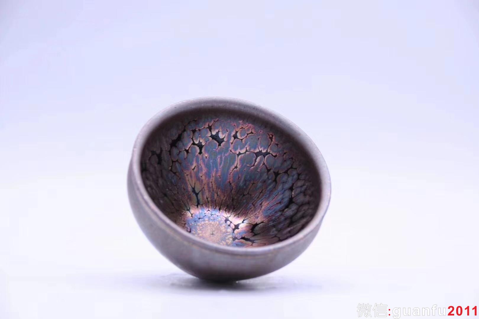 「飛惺」 紫金鷓鴣斑 8 x 5.2 cm 極品
