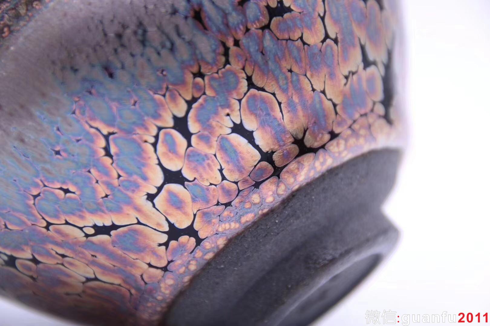 「飛惺」 紫金鷓鴣斑 8 x 5.2 cm 極品