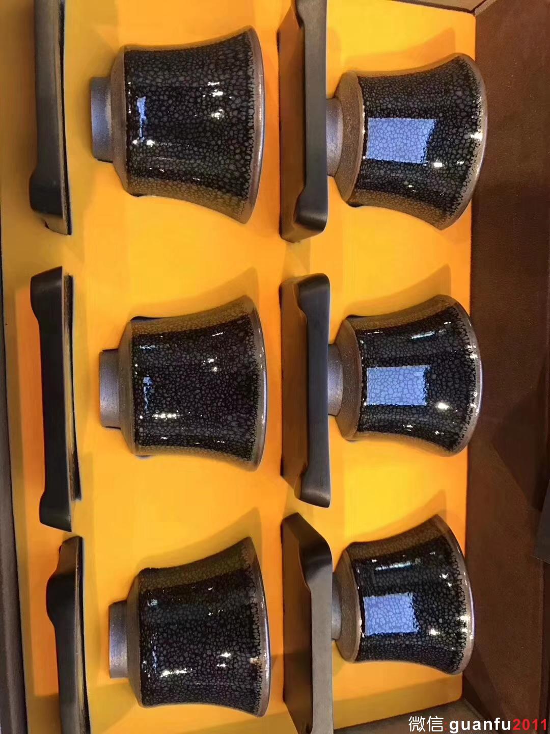 作者：蘇天培 作品：天目六杯組