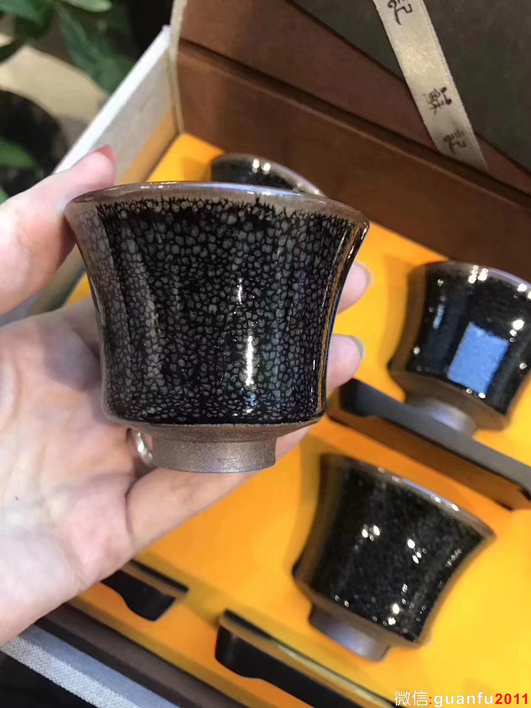 作者：蘇天培 作品：天目六杯組