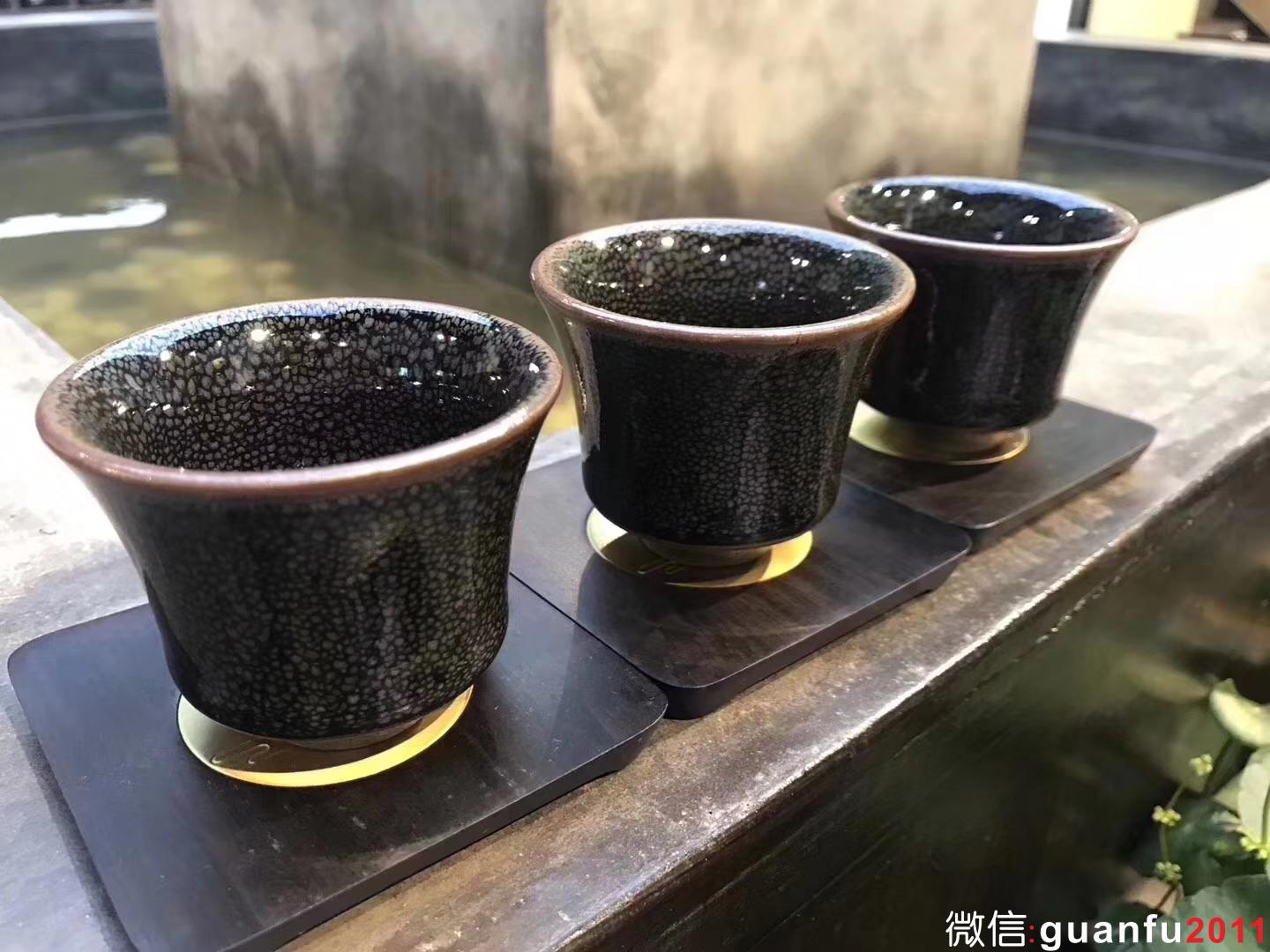 作者：蘇天培 作品：天目六杯組