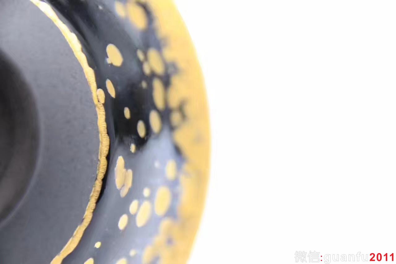 范澤鋒：老師作品 —金油滴 斗笠型 全稱“國(guó)家研究員級(jí)高級(jí)工藝美術(shù)師”中國(guó)天目第一人