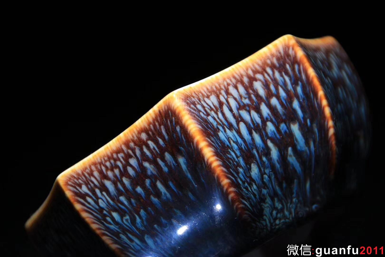 【莊子八則】星月盞   范澤鋒制 口徑:8.6公分高4.5公分