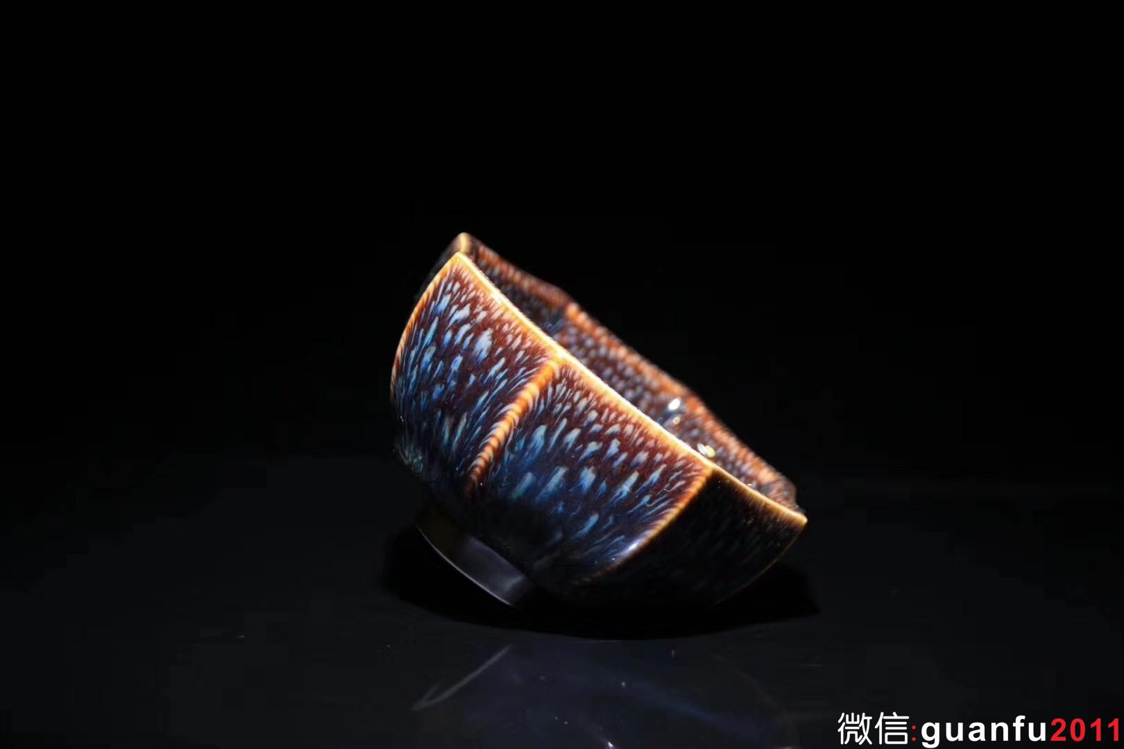 【莊子八則】星月盞   范澤鋒制 口徑:8.6公分高4.5公分