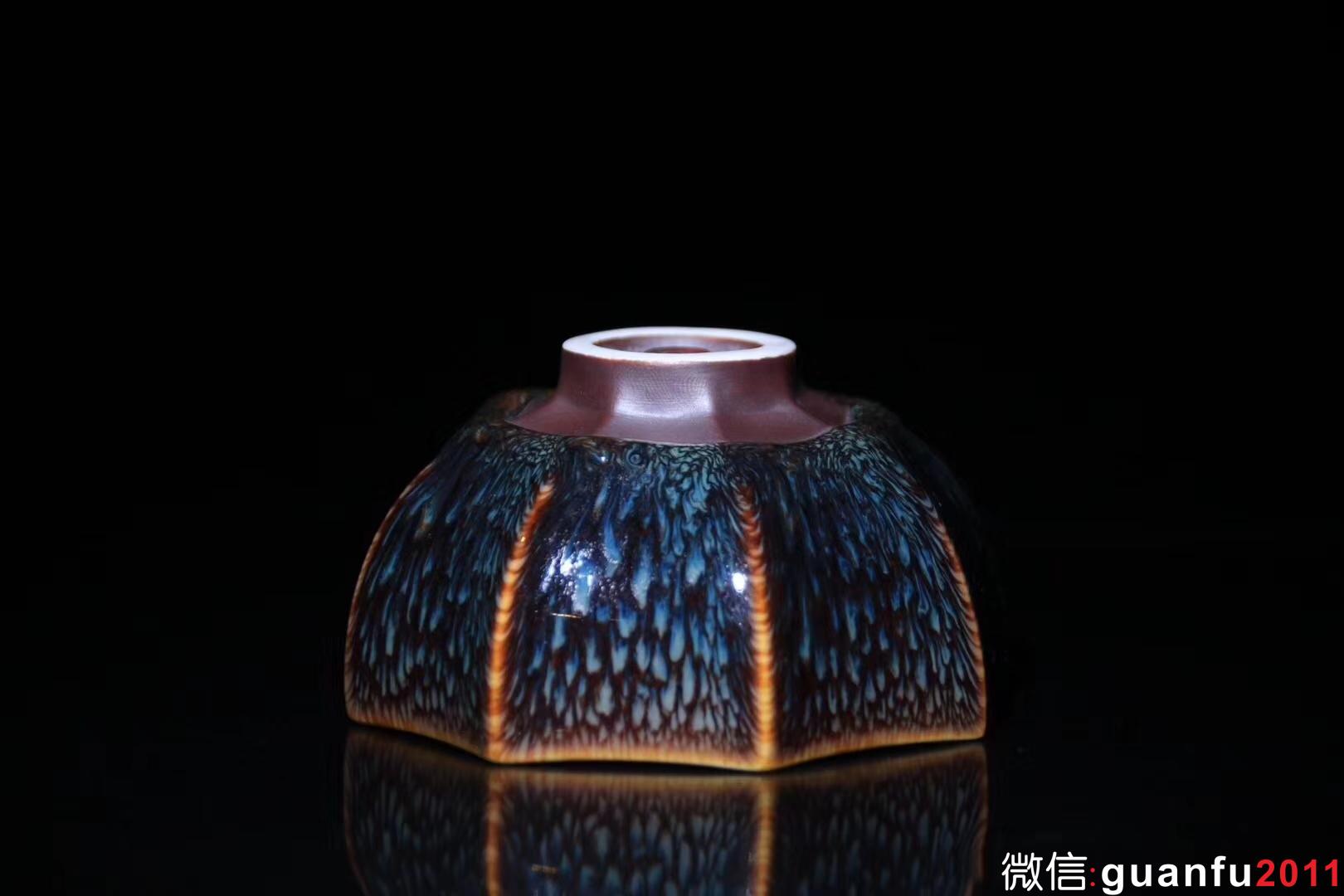 【莊子八則】星月盞   范澤鋒制 口徑:8.6公分高4.5公分