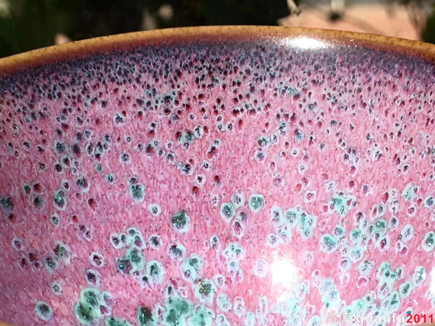 臺灣陶藝家 作者：郭明慶老師 作品：鈞瓷 規(guī)格：8.5*4.5Cm