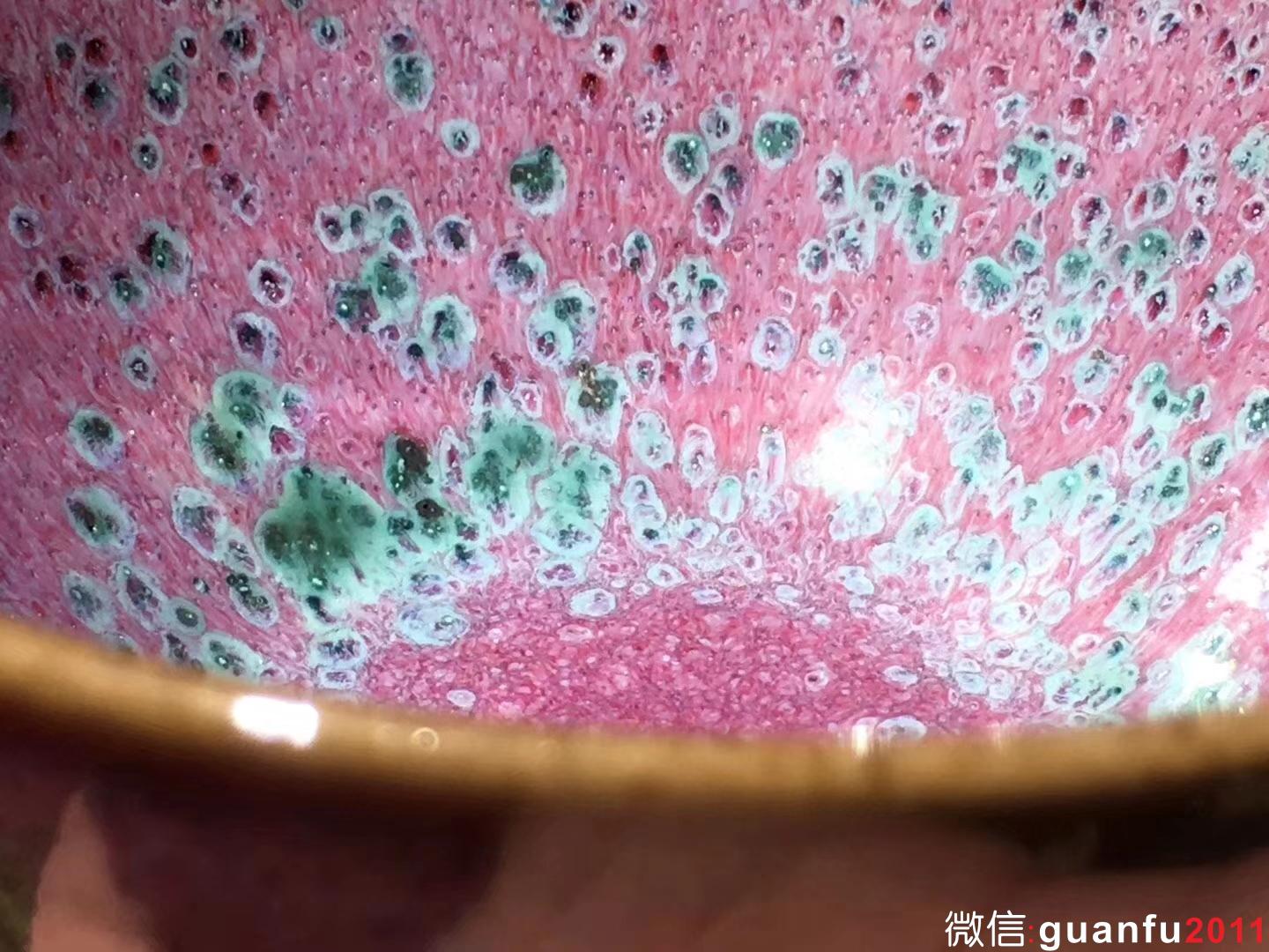 臺灣陶藝家 作者：郭明慶老師 作品：鈞瓷 規(guī)格：8.5*4.5Cm