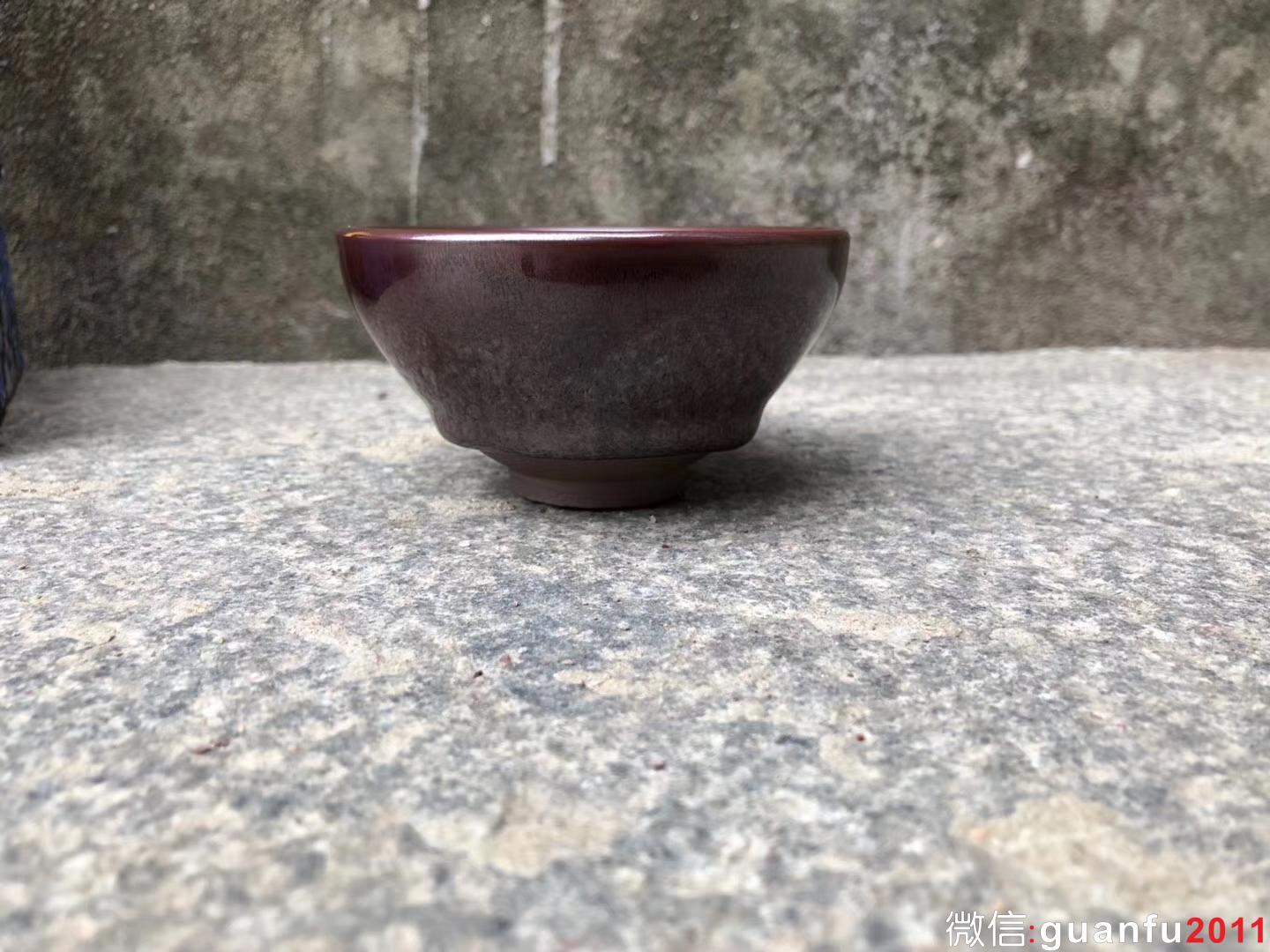 陳大鵬老師 紅鷓鴣斑茶盞 口：9高：6