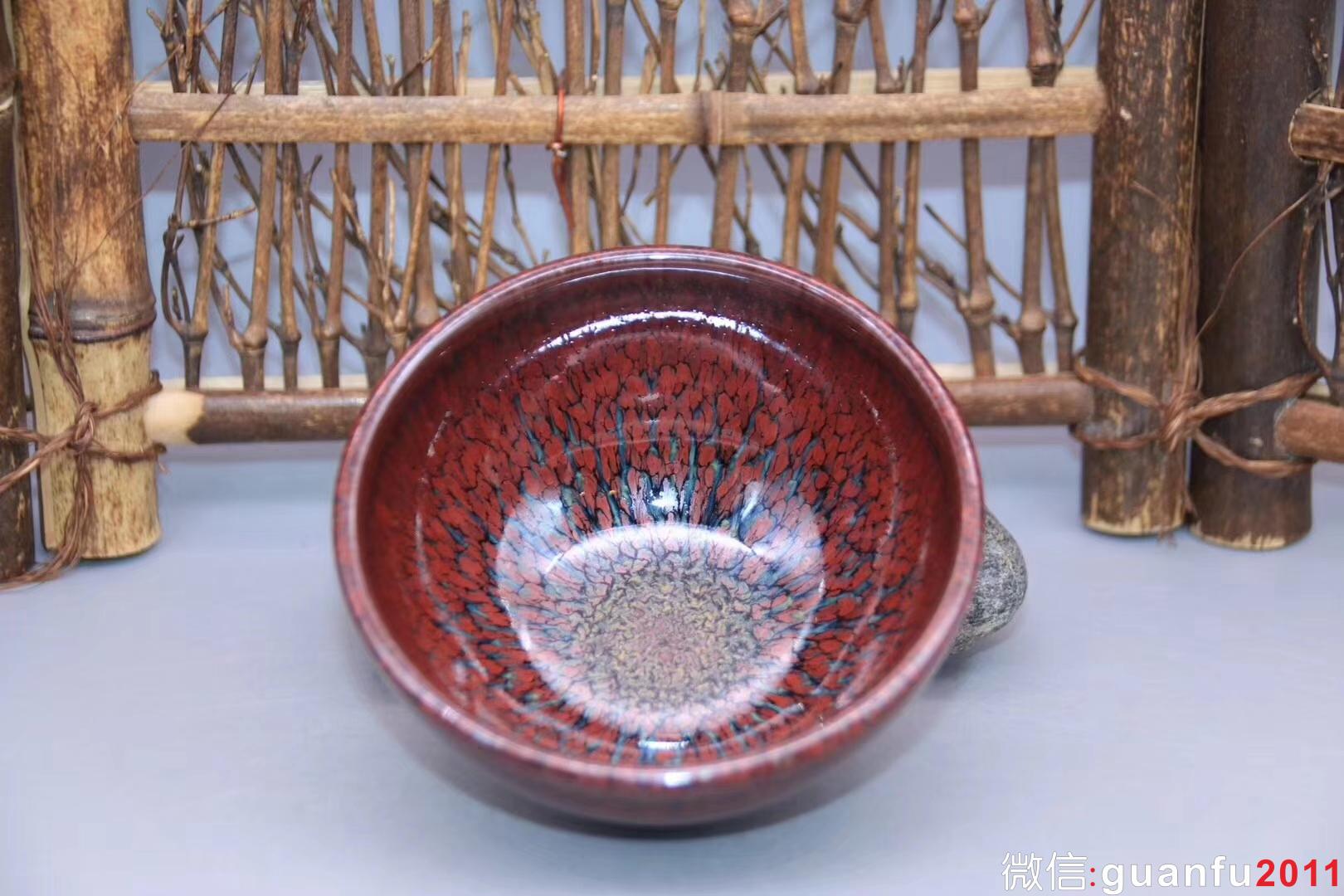 臺灣-陶藝家 郭明慶老師 紅鷓鴣斑