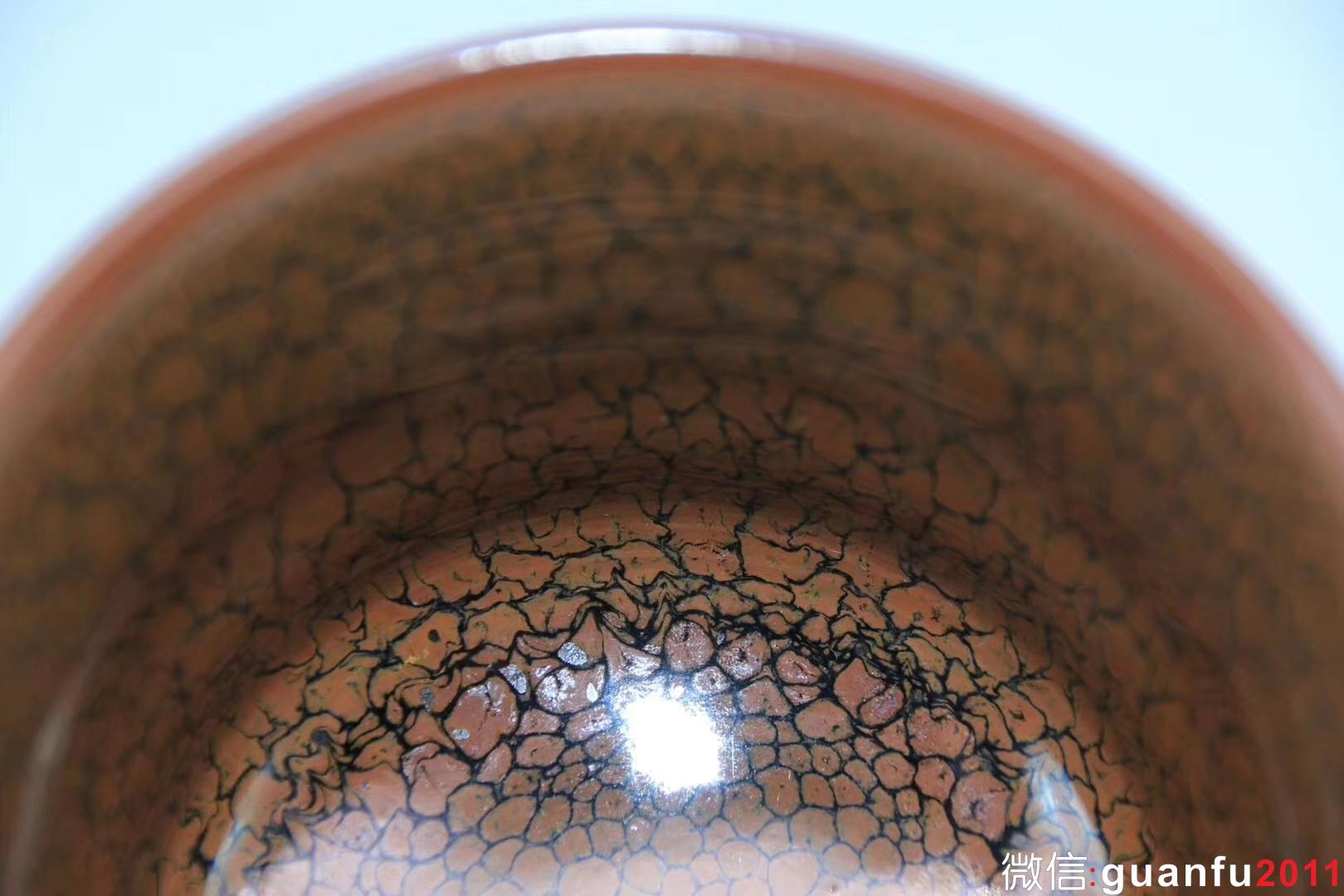 陳大鵬老師作品 鷓鴣斑 口徑：8.1 盞高：6.5