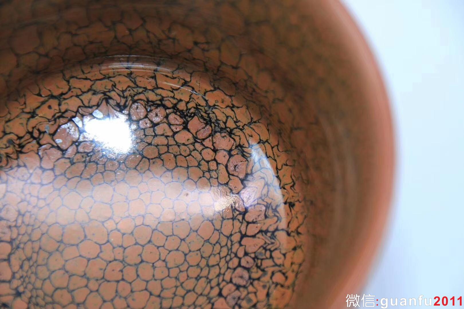 陳大鵬老師作品 鷓鴣斑 口徑：8.1 盞高：6.5